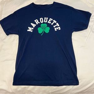 Marquette University Shamrock T-Shirt Size M